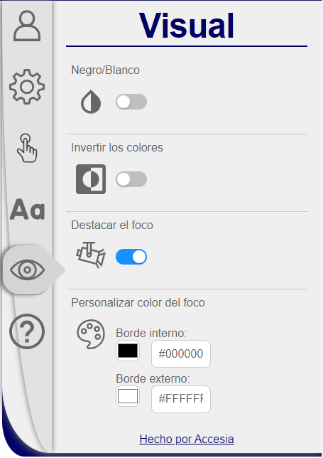 Asistente de Accesibilidad