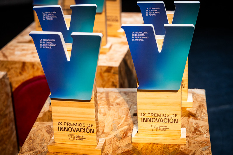 Primer plano de los Premios Valencia de Innovations Capital
